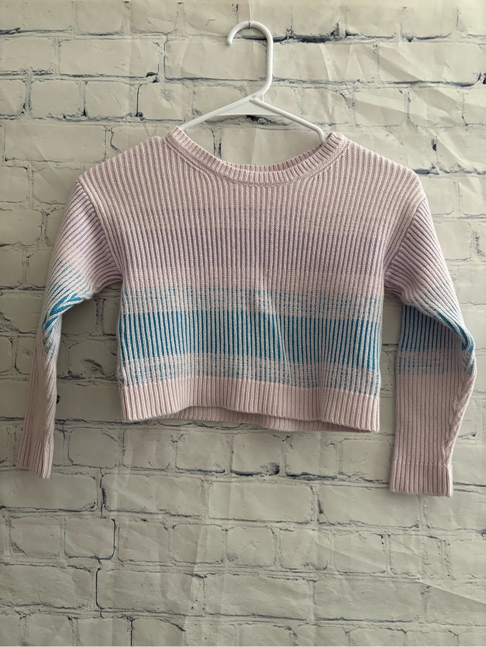 Cat & Jack pullover sweater purple blue size S 6/7